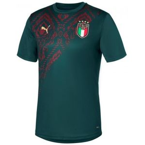 Puma Italy 2020 Stadium Tee Rövid ujjú póló - Zöld - XL