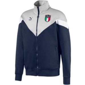 Puma Italy Iconic MCS Track Jacket Dzseki - Kék - L