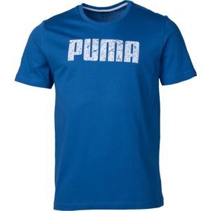Puma KA MEN GRAPHIC TEE kék L - Férfi póló