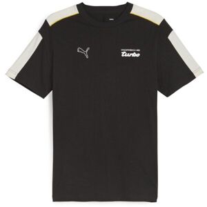 Puma PORSCHE LEGACY MT7 Férfi póló, fekete, méret