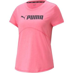Puma FIT HEATHER TEE Női póló, rózsaszín, veľkosť M
