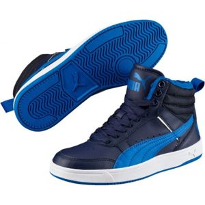 Puma REBOUND STREET V2 FUR JR Gyerek téli cipő, kék, méret 37