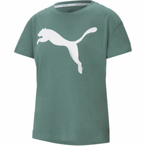 Puma RTG LOGO TEE zöld S - Női póló