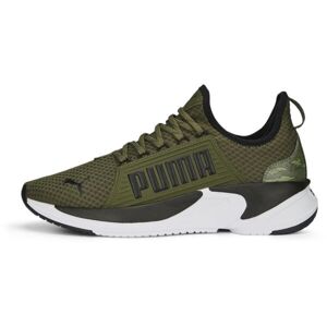 Puma SOFTRIDE PREMIER SLIP ON TIGER CAMO Férfi fitnesz cipő, sötétzöld, méret 46