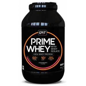 Ital QNT PRIME WHEY- 100 % Whey Isolate & Concentrate Blend 2 kg Strawberry