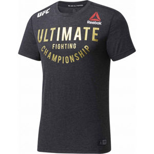Reebok UFC FK ULTIMATE fekete XL - Férfi póló