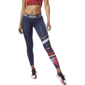 Reebok WOR MYT ENGINEERED TIGHT sötétkék XL - Női legging