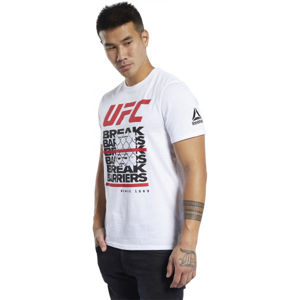 Reebok UFC FG CAPSULE T Férfi póló, fehér, méret XL