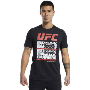Reebok UFC FG CAPSULE T fekete L - Férfi póló