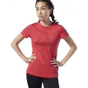 Reebok OPP DELTA piros XL - Női póló
