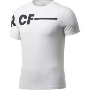Reebok RC ACTIVCHILL TEE Férfi póló sportoláshoz, fehér, méret