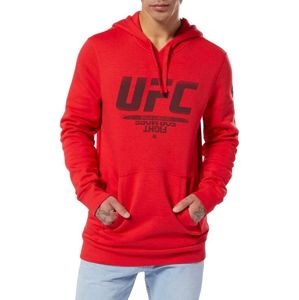 Reebok UFC FG PULLOVER HOODIE Kapucnis melegítő felsők - Piros - XL