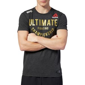 Reebok UFC FK ULTIMATE JERSEY Rövid ujjú póló - Fekete - S