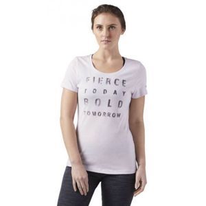 Reebok WOMENS OPP 4 lila XS - Női sportos póló