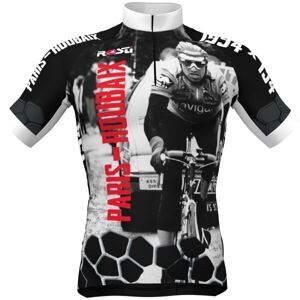 Rosti PARIGI ROUBAIX Férfi kerékpáros mez, fekete, méret XXL