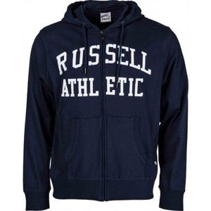 Russell Athletic PRINT HOODY FULL ZIP - Férfi pulóver