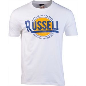 Russell Athletic AUTHENTIC S/S CREWNECK TEE SHIRT fehér XXL - Férfi póló