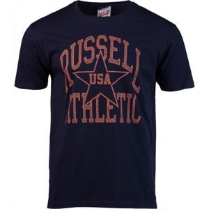 Russell Athletic STAR USA sötétkék XL - Férfi póló