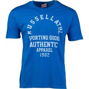 Russell Athletic SPORTING GOODS TEE kék S - Férfi póló