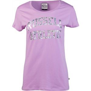 Russell Athletic CLASSIC PRINTED rózsaszín S - Női póló