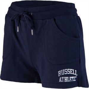 Russell Athletic CLASSIC PRINTED SHORTS sötétkék M - Női rövidnadrág