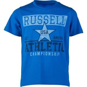 Russell Athletic CHLAPECKÉ TRIKO CHAMPIONSHIP kék 152 - Fiú póló