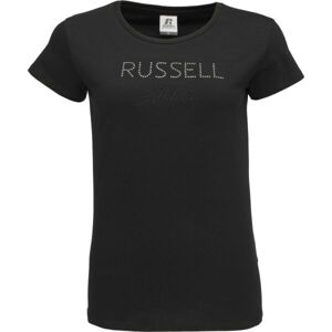 Russell Athletic ALBERTA Női póló, fekete, méret