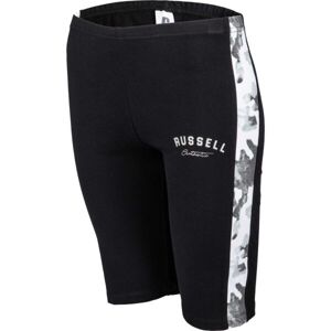 Russell Athletic BIKE PRINT SHORT Női rövidnadrág, fekete, méret L