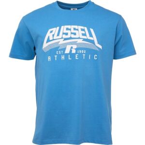 Russell Athletic BLESK Férfi póló, kék, méret