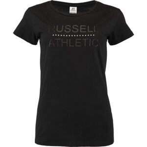 Russell Athletic DANIELLE W Női póló, fekete, méret
