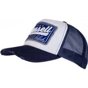 Russell Athletic DISTRESSED AND WASHED TRUCKER CAP kék NS - Férfi baseball sapka