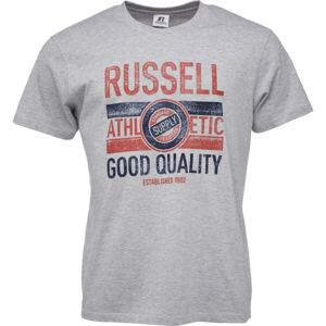 Russell Athletic GOOT Férfi póló, szürke, méret
