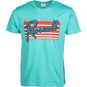 Russell Athletic MIAMI S/S CREWNECK TEE SHIRT zöld L - Férfi póló