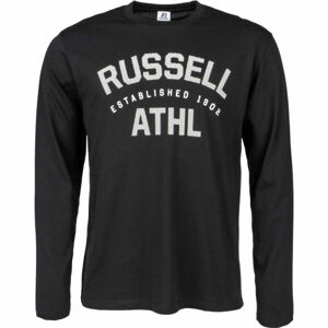 Russell Athletic L/S CREWNECK TEE SHIRT Férfi póló, fekete, méret M