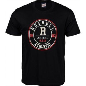 Russell Athletic FÉRFI PÓLÓ fekete S - Férfi póló