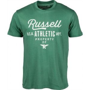Russell Athletic CORE PLUS zöld L - Férfi póló