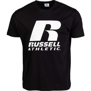 Russell Athletic S/S CREWNECK TEE SHIRT R SMU fekete S - Férfi póló