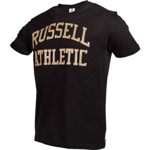 Russell Athletic S/S CREWNECK TEE SHIRT Női póló, fekete, méret