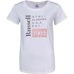 Russell Athletic S/S CREWNECK TEE Női póló, fehér, méret S