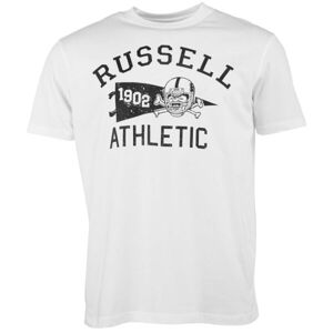 Russell Athletic T-SHIRT M Férfi póló, fehér, méret L
