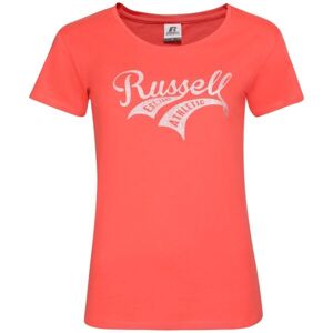 Russell Athletic TEE SHIRT Női póló, narancssárga, veľkosť XS