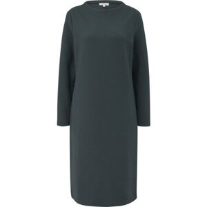s.Oliver RL LONG SLEEVE DRESS NOOS Midi ruha, sötétzöld, méret 40