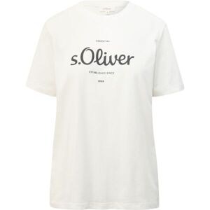 s.Oliver RL T-SHIRT Póló, fehér, méret 36