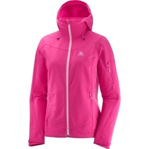 Salomon RANGER JKT W rózsaszín XL - Női softshell kabát