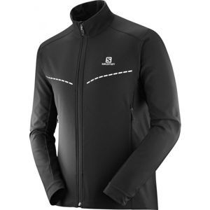 Salomon AGILE SOFTSHELL JKT M fekete XL - Férfi softshell kabát