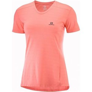 Salomon XA TEE W rózsaszín XL - Női póló futáshoz