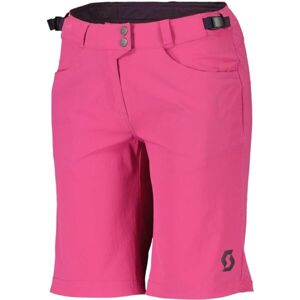 Scott TRAIL FLOW W/PAD W Női kerékpáros rövidnadrág, rózsaszín, méret M
