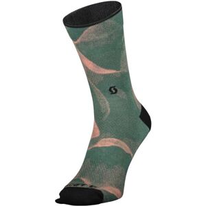 Scott TRAIL VERTIC CREW W Női zokni, sötétzöld, veľkosť 39-41