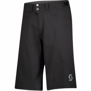 Scott Kerékpáros rövidnadrág Kerékpáros rövidnadrág betéttel, fekete, méret XXXL