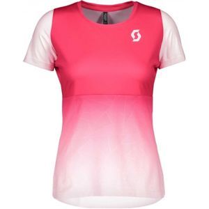 Scott TRAIL TECH S/SL W rózsaszín L - Női póló